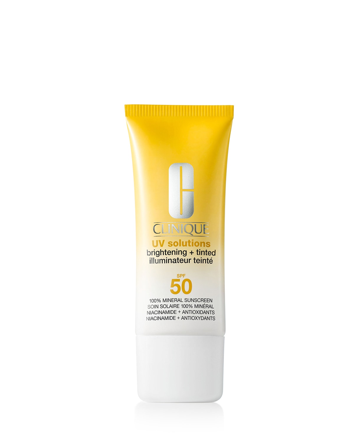 UV Solutions Brightening Tinted Mineral Sunscreen SPF50