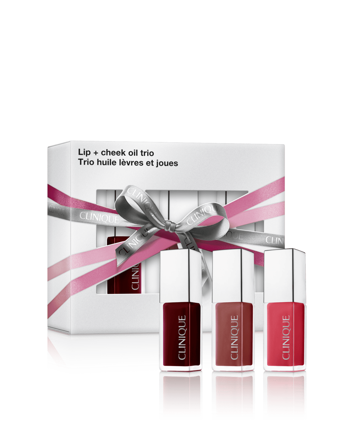 LIP + CHEEK OIL TRIO