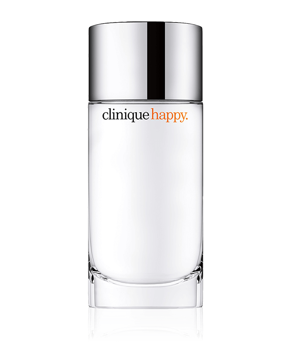Clinique Happy Perfume Spray, Το best-seller μας στο γυναικείο άρωμα. Μία νότα εστεριδοειδών. Χιλιάδες λουλούδια. Ένα μίγμα συναισθημάτων.