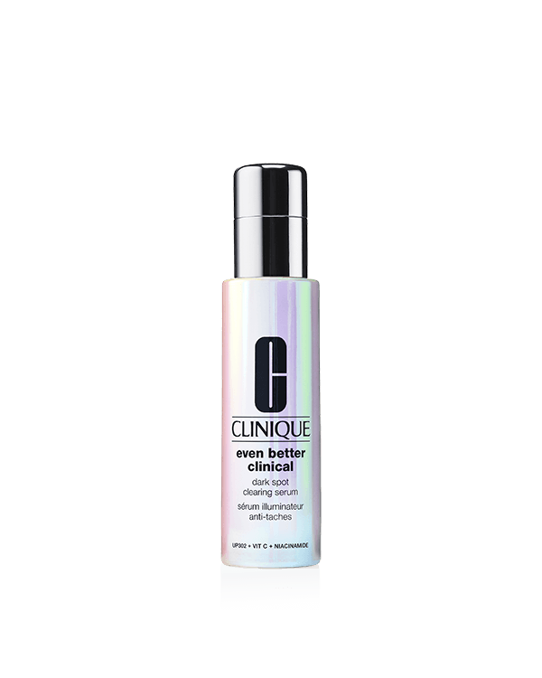 Even Better Clinical™ Dark Spot Clearing Serum, Ο ορός μας, τέταρτης γενιάς, για φωτεινότητα είναι μια ισχυρή λύση δερματολογικά δημιουργημένη για υπερμελάγχρωση.