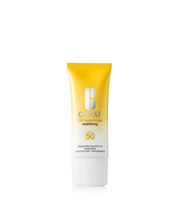 UV Solutions Mattifying Sunscreen SPF 50, Ανάλαφρο αντηλιακό προϊόν, με ματ αποτέλεσμα για καθημερινή χρήση.