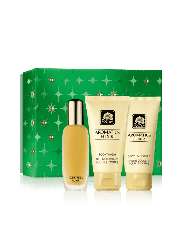 Aromatic Elixir Essentials: Perfume Set, Μια συλλογή από τρία αρώματα που συναρπάζουν από την κορυφή έως τα νύχια, ιδανική για ταξίδι.