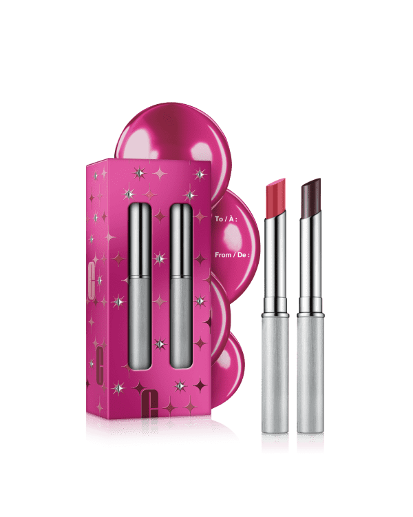 Almost Lipstick in Black Honey and Pink Honey Stocking Stuffer, Double the Honey. Δύο από τα εμβληματικά balm-gloss της Clinique σε δύο υπέροχες αποχρώσεις: Black Honey και Pink Honey.