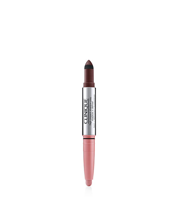 High Impact Shadow Play™ Shadow + Definer, Ένα stick σκιών ματιών με διπλό άκρο για τέλεια ολοκληρωμένο βλέμμα με μία κίνηση. Σε 10 ιδανικά επιμελημένους συνδυασμούς αποχρώσεων.