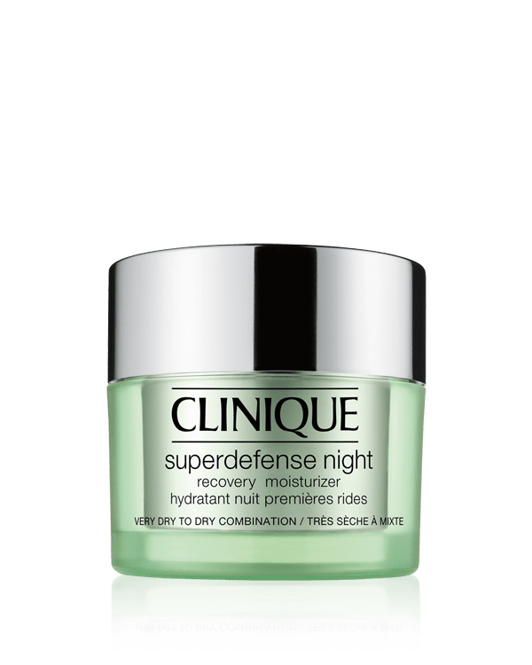 Superdefense™ Night Recovery Moisturizer, Ενυδατική κρέμα νύχτας που ενισχύει την άμυνα ενάντια στα πρώτα ορατά σημάδια γήρανσης.