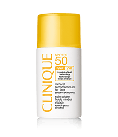 SPF 50 Mineral Sunscreen Fluid For Face