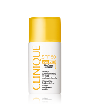 SPF 50 Mineral Sunscreen Fluid For Face